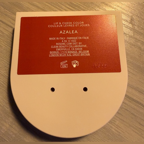 Rose Inc Blush Divine Radiant Cream Blush Azalea Refillable Lip & Cheek NIB - Picture 5 of 12